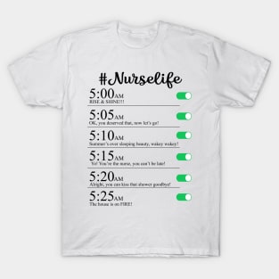 Nurselife alarms T-Shirt